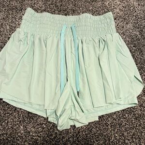 Mint Green Women's Shorts size xl elastic waist